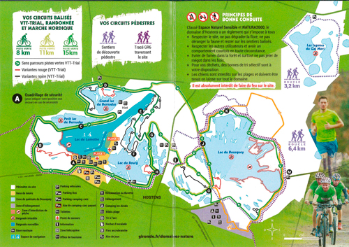 plan lac d'hostens