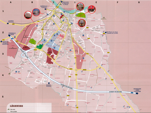 plan de langon