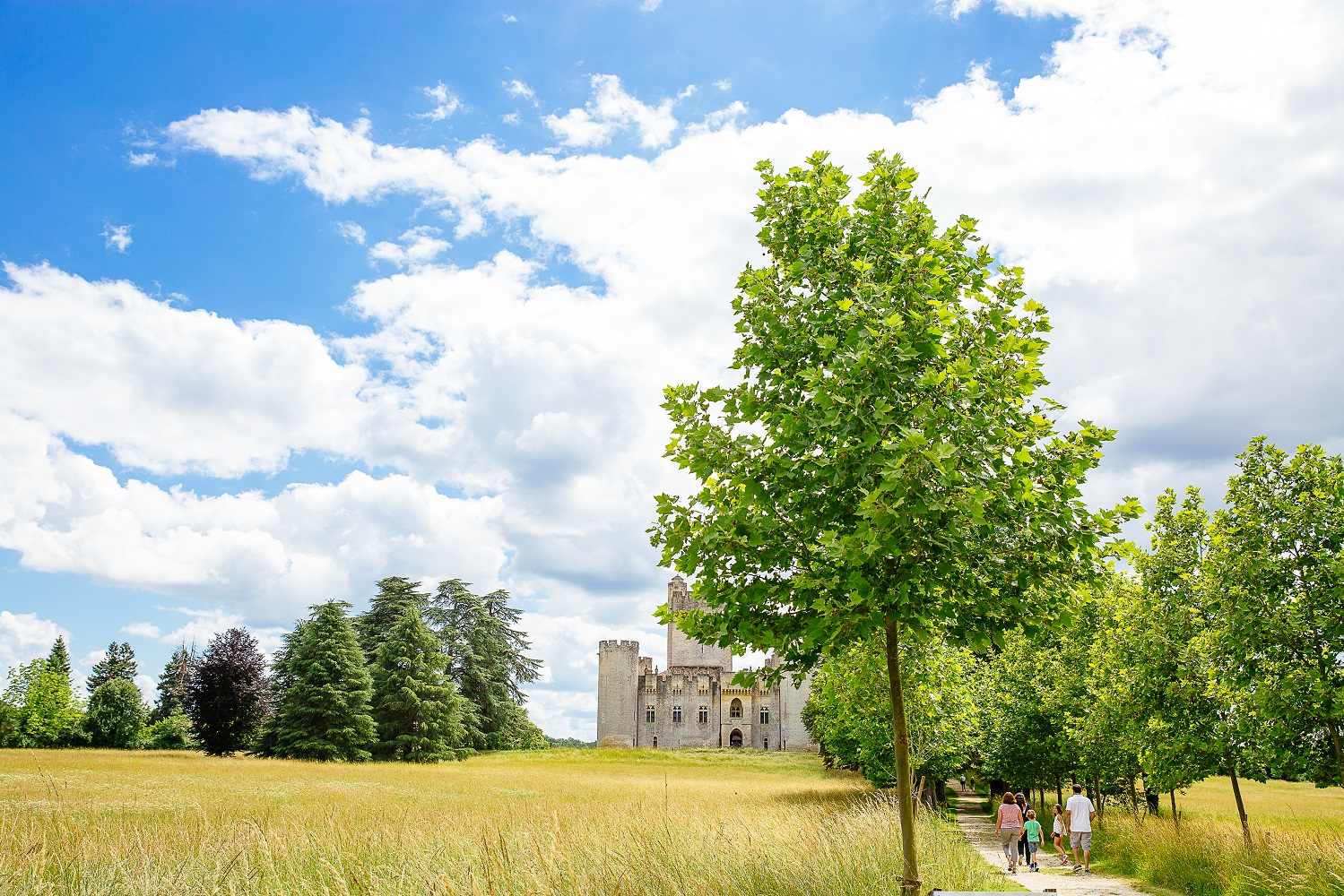 Château de Roquetaillade - Mazères - crédit Les Conteurs