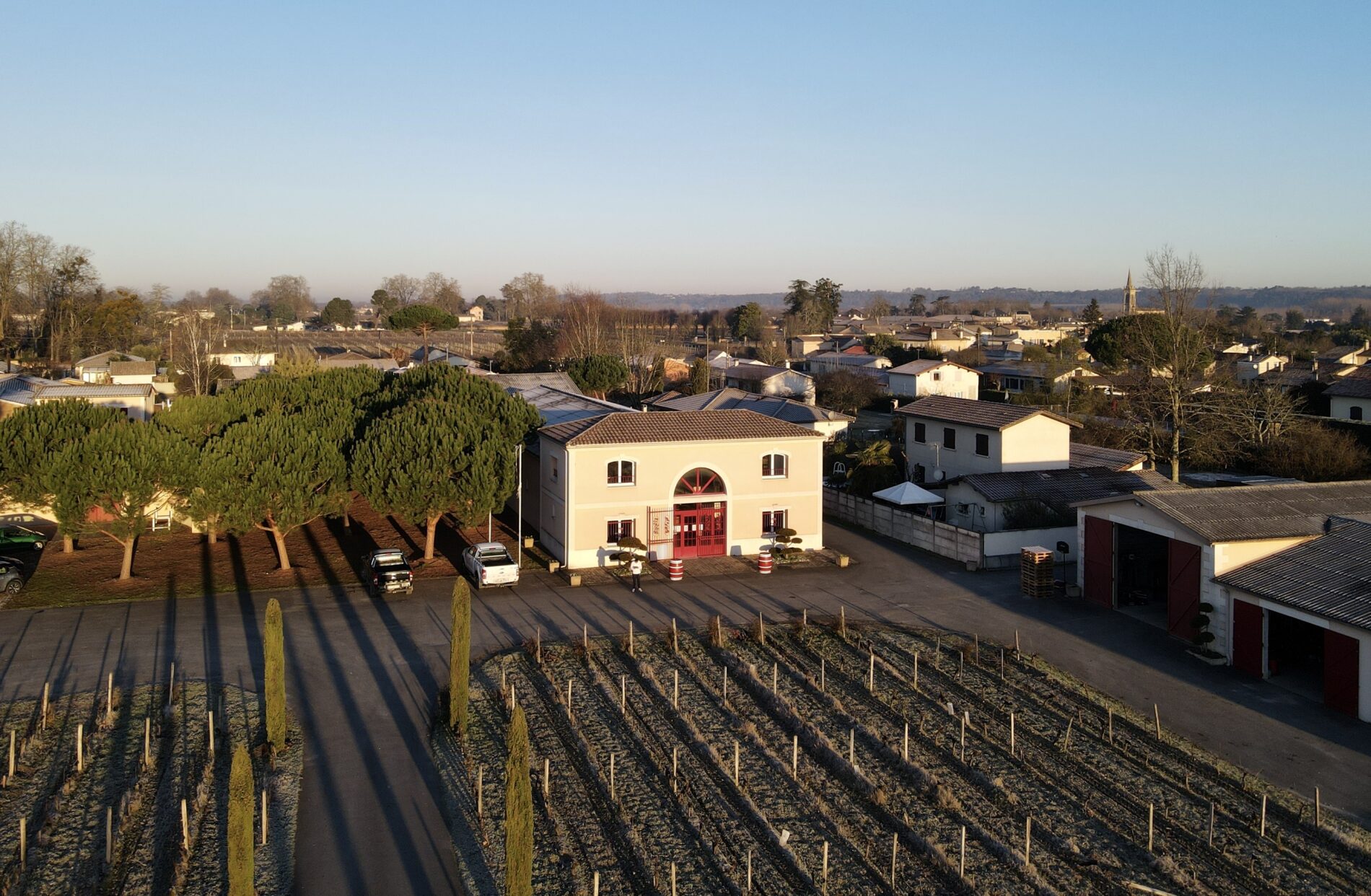 Château des Gravières vue aérienne