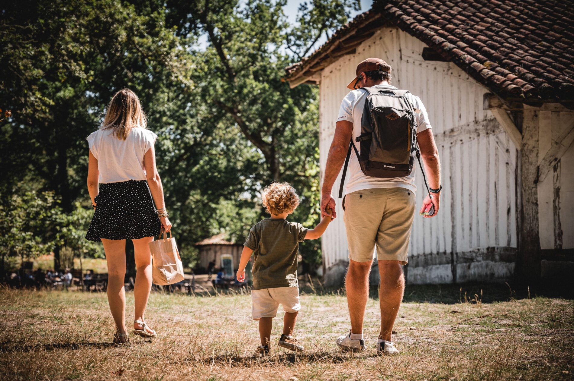 Visite en famille