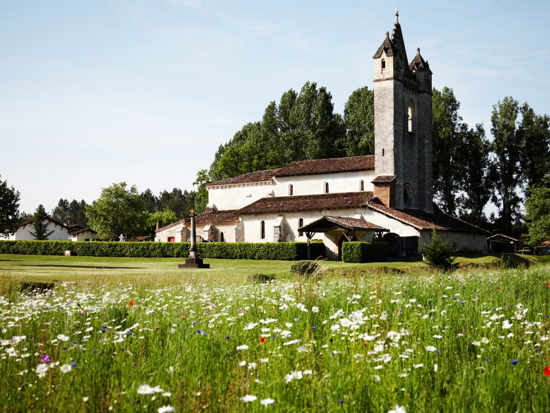 Escaudes - église