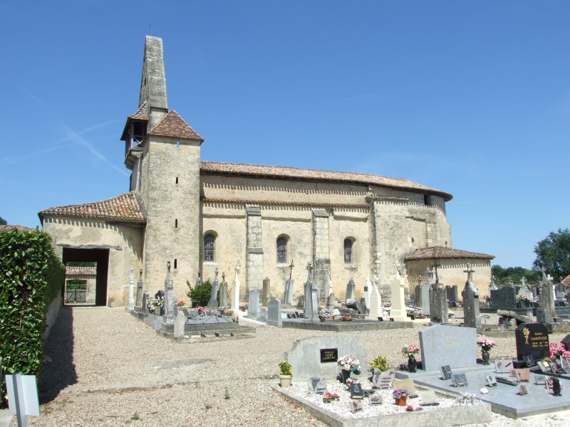 Gajac - église