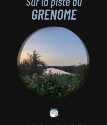 Affiche du film "Sur la piste du Grenome'