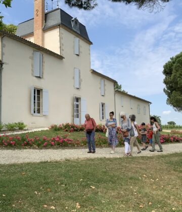 Façade domaine de Malagar