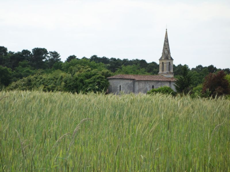 Lignan de Bazas - église