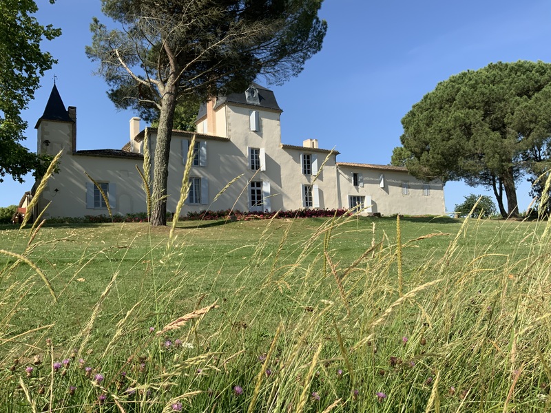 Façade domaine de Malagar