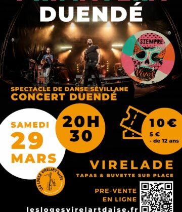 Affiche concert duende - Les Loges - 1