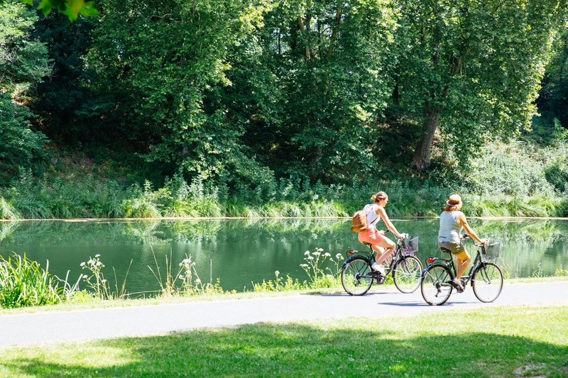 Bord de Canal à vélos