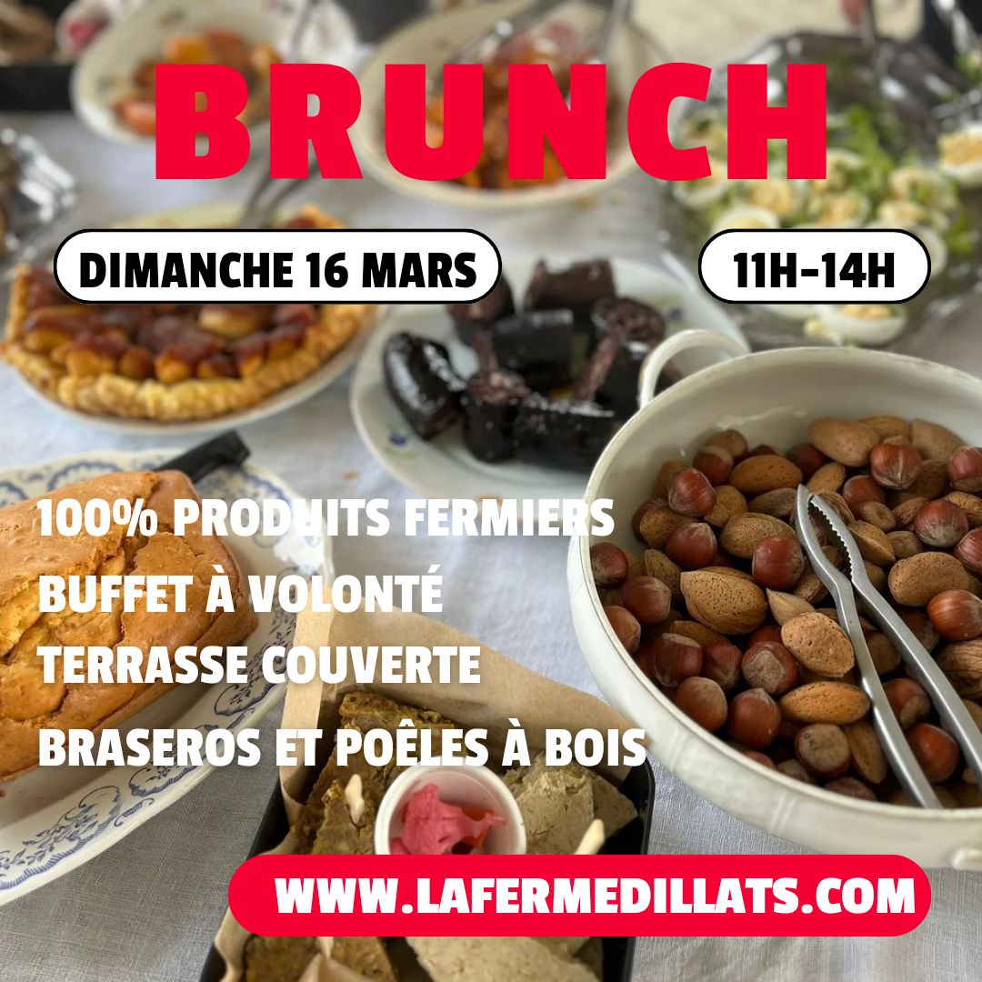 brunch 16 mars ferme illats