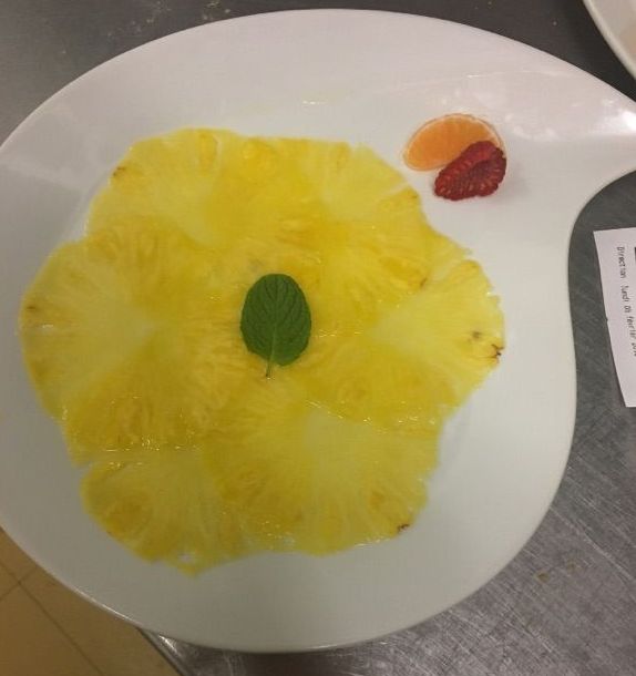 carpaccio ananas