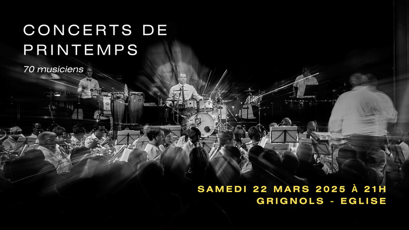 Concert de printemps à Grignols