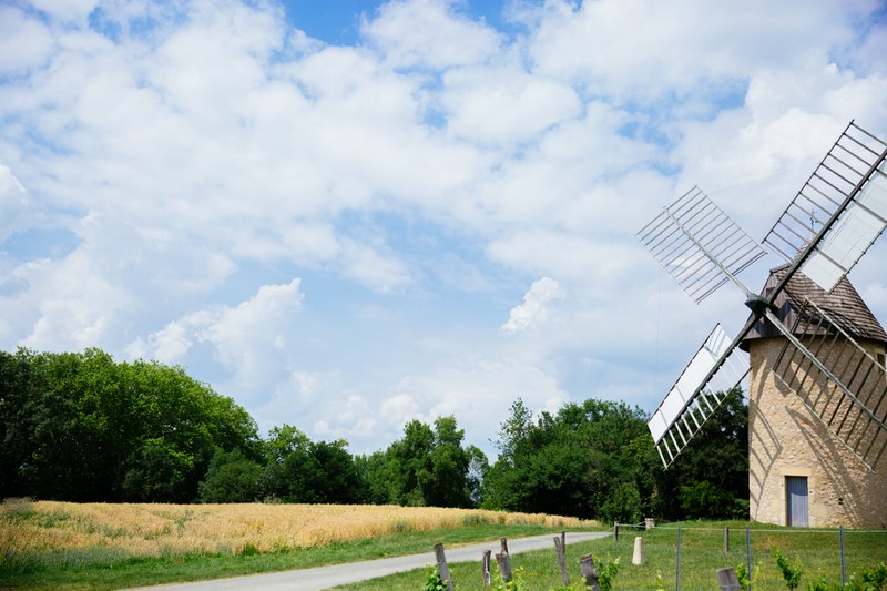 VERDELAIS Sud-Gironde Moulin de Cussol