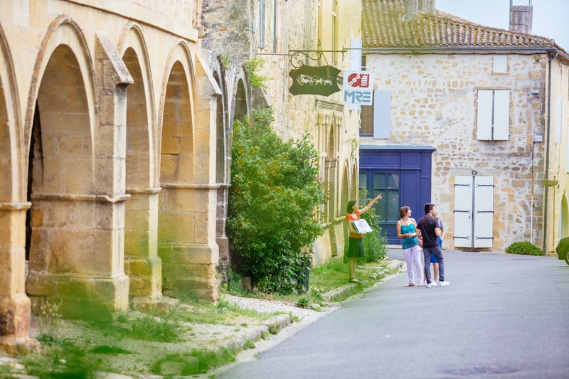 Place du Marché - SAINT-MACAIRE - Sud-Gironde