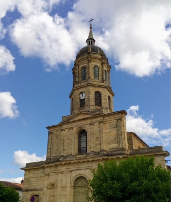 Vue sur l'église st Vincent